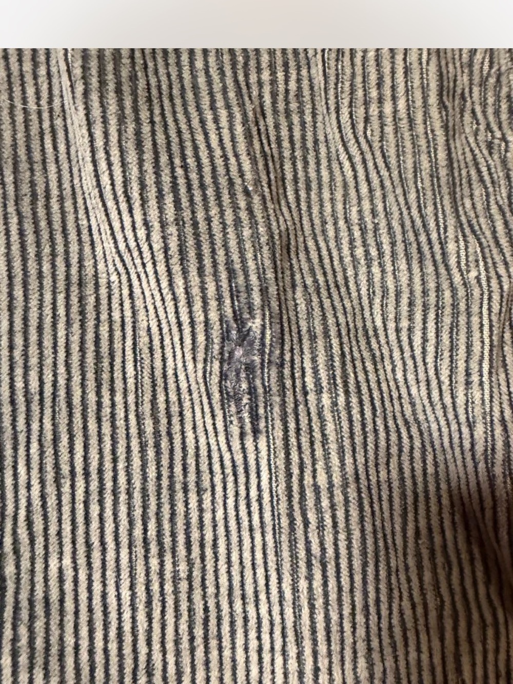 Factory Sample Hideaway Cord Shirt Style Corduroy Shacket NWOT - Picture 7 of 7